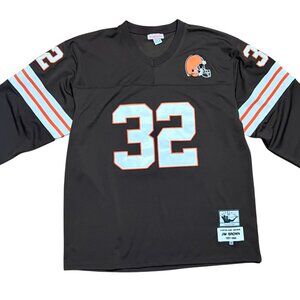 Jim Brown Cleveland Browns Mitchell & Ness Throwback Vintage Jersey, Men's 56/3X
